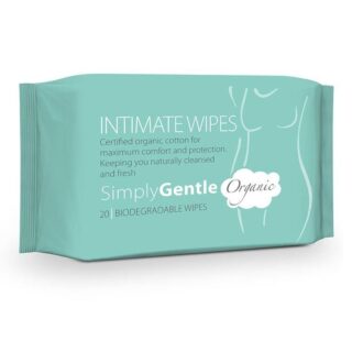 Simply Gentle Organic Cotton Intimate Wipes