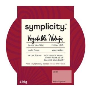 Symplicity Foods Vegetable Nduja