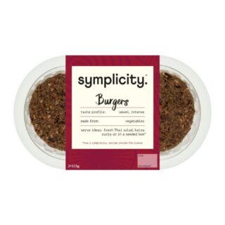 Symplicity Foods Plant Based Burgers