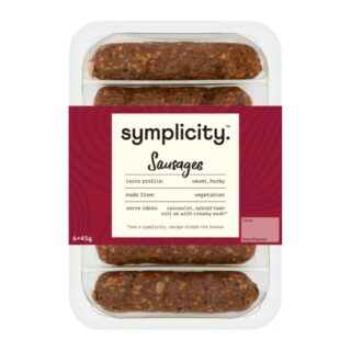 Symplicity Foods Plant Based Sausages
