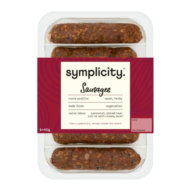 Symplicity Foods Plant Based Sausages