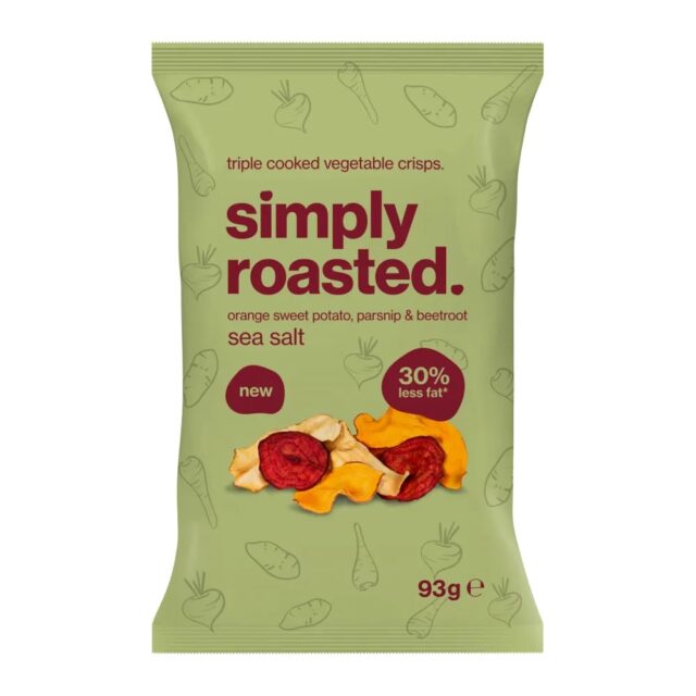 Simply Roasted Mixed Vegetable Sea Salt Crisps