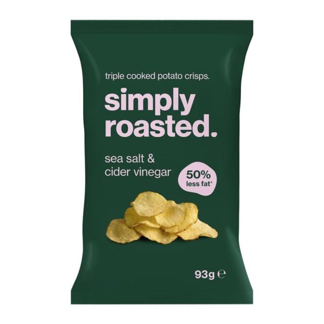 Simply Roasted Sea Salt & Cider Vinegar Crisps