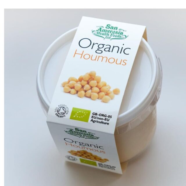 San Amvrosia Organic Houmous