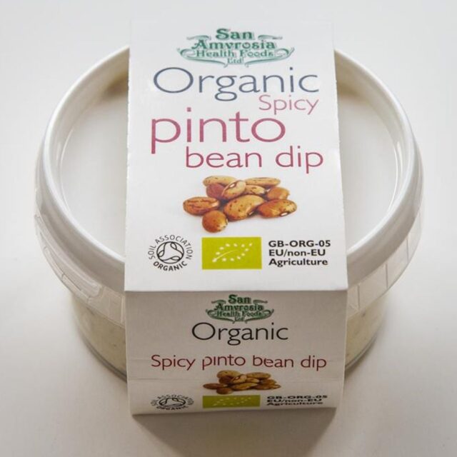 San Amvrosia Organic Spicy Pinto Bean Dip