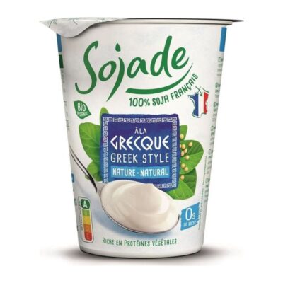 Sojade Organic Greek Style Natural Soya Yogurt