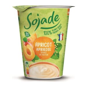 Sojade Organic Apricot Soya Yogurt 400g