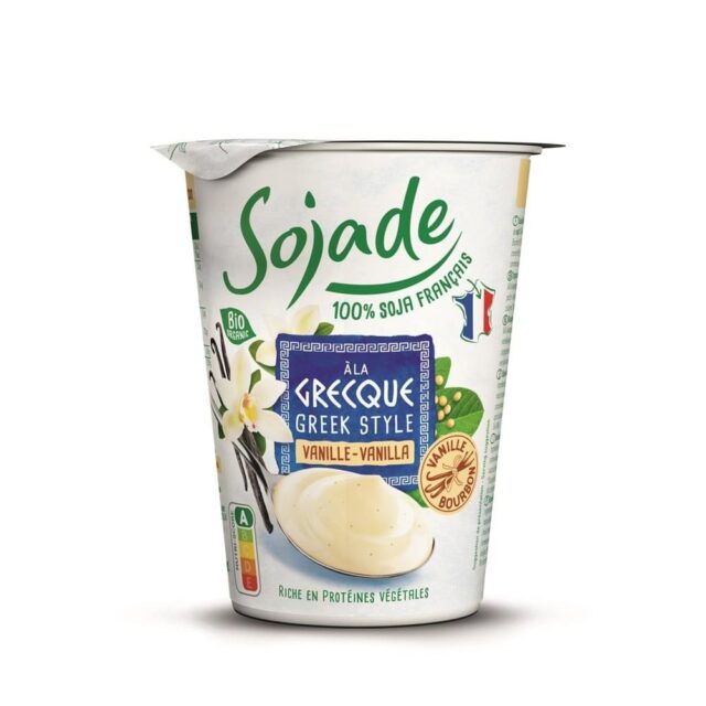 Sojade Organic Greek Style Vanilla Soya Yoghurt Alternative