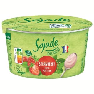Sojade Organic Strawberry Soya Yoghurt Alternative
