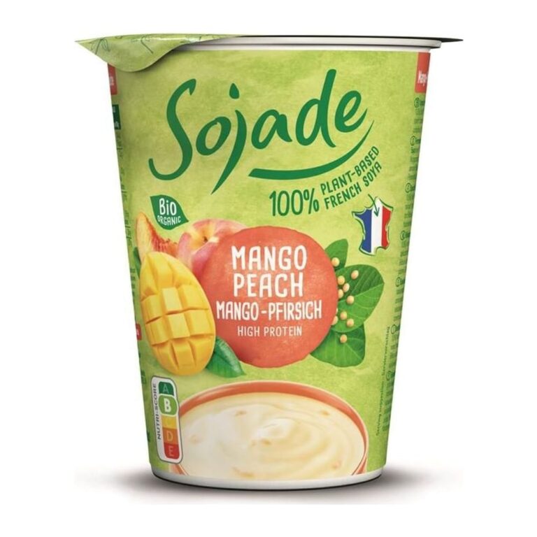 Sojade Organic Mango Peach Soya Yogurt