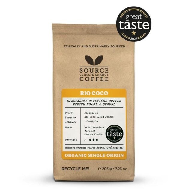 Source Climate Change Coffee Organic Nicaragua Rio Coco Ground Coffee