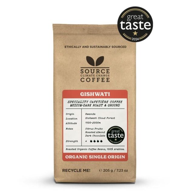 Source Climate Change Coffee Organic Rwanda Gishwati Coffee 205g R&G