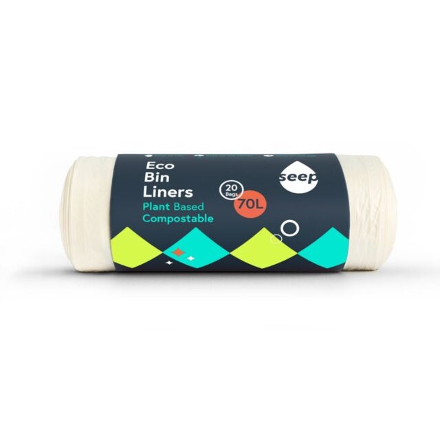 Seep Compostable Bin Liners - 70L (20 bags)