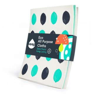Seep All-Purpose Sponge Cloths - 4 Pack