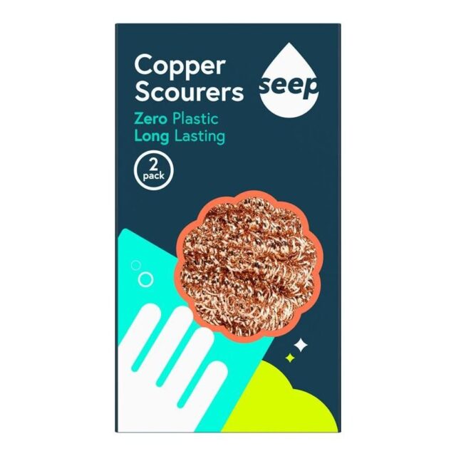 Seep Copper Scourers - 2 Pack