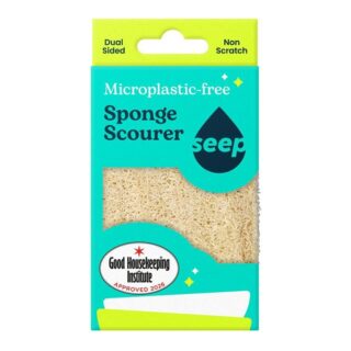 Seep Compostable Sponge with Loofah Scourer