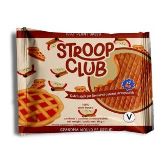 Stroop Club Apple Pie Caramel Plant-Based Stroopwafel 2-Pack