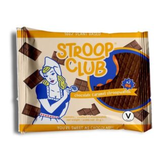Stroop Club Chocolate Caramel Plant Based Stroopwafel 2-Pack