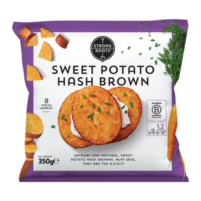 Strong Roots Sweet Potato Hash Brown