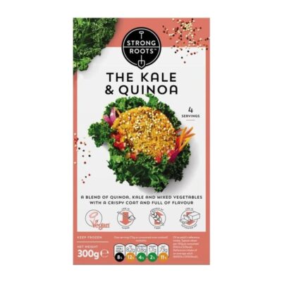 Strong Roots Kale & Quinoa Burger