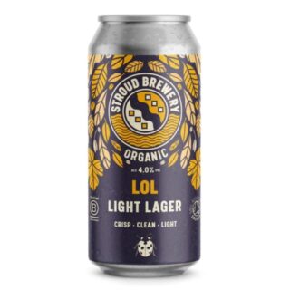 Stroud Brewery Light Organic Lager 4% ABV