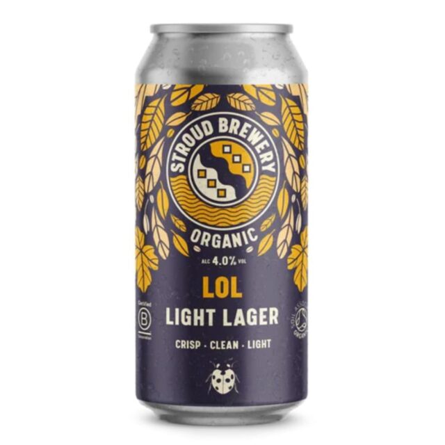 Stroud Brewery Light Organic Lager 4% ABV