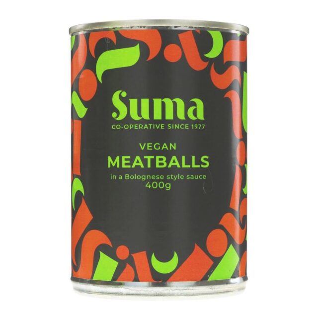 Suma Vegan Meatballs Bolognese