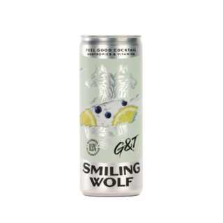 Smiling Wolf Gin & Tonic 250ml Feel Good Alcohol Alternative