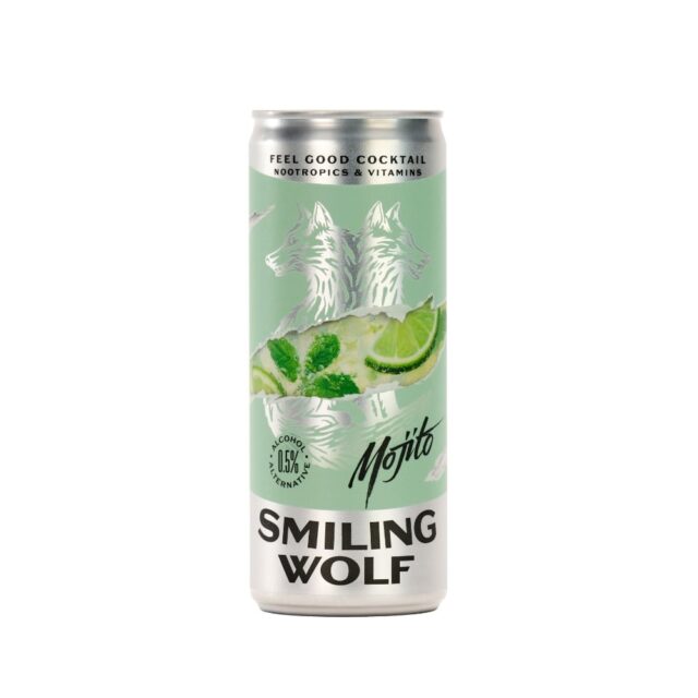 Smiling Wolf Mojito 250ml Feel Good Alcohol Alternative