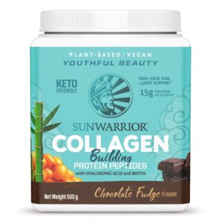 Sunwarrior Collagen Building Protein Peptides Chocolate Fudge
