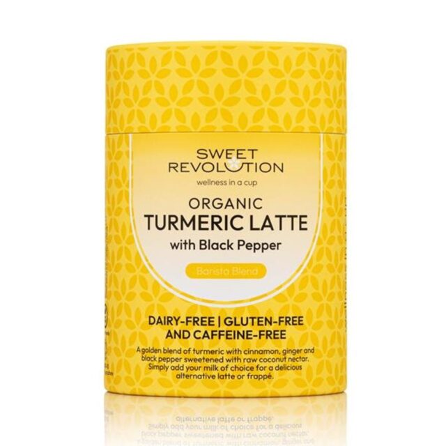 Sweet Revolution Organic Turmeric Latte with Black Pepper