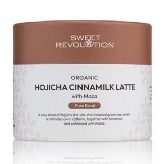 Sweet Revolution Organic Hojicha Cinnamilk Latte with Maca