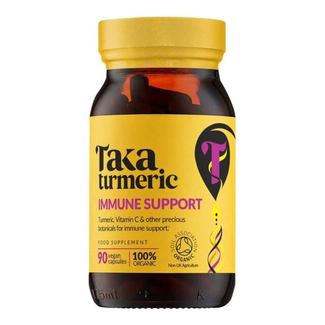 Taka Turmeric Organic Immune Support 90 Veg Capsules