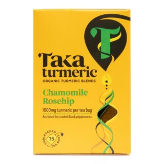 Taka Turmeric Organic Chamomile Rosehip Teabags