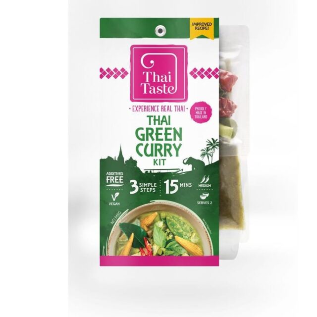 Thai Taste Green Curry Kit (Sleeve)
