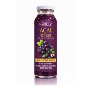 The Berry Company Acai Juice Glass Bottle