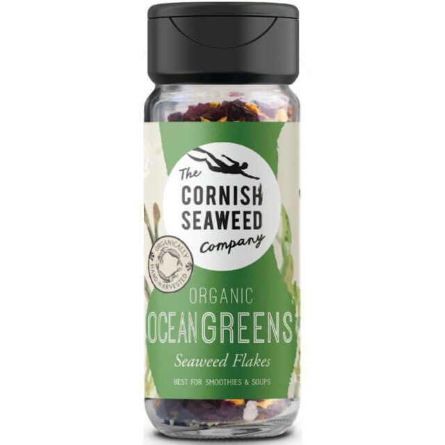 The Cornish Seaweed Company Organic Ocean Greens Seaweed Flakes Shaker