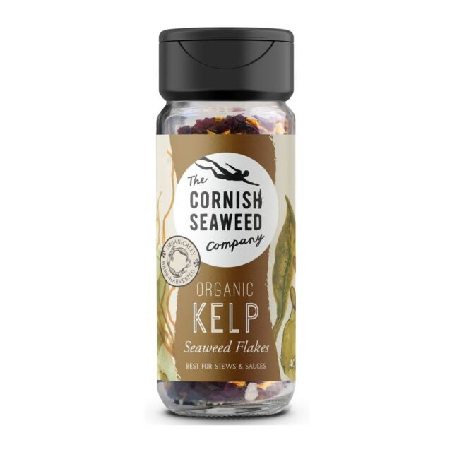 The Cornish Seaweed Company Organic Kelp Seaweed Flakes Shaker