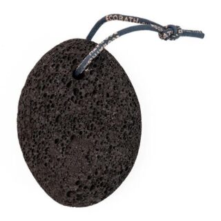 The Eco Bath Natural Pumice Stone Black with Rope - 1 Unit