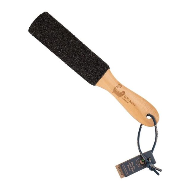 The Eco Bath Natural Pumice Foot File Black - 1 Unit