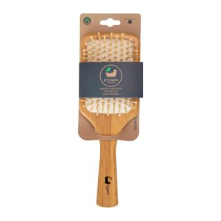 The Eco Bath Bamboo Hairbrush With Wooden Pins - 1 Unit