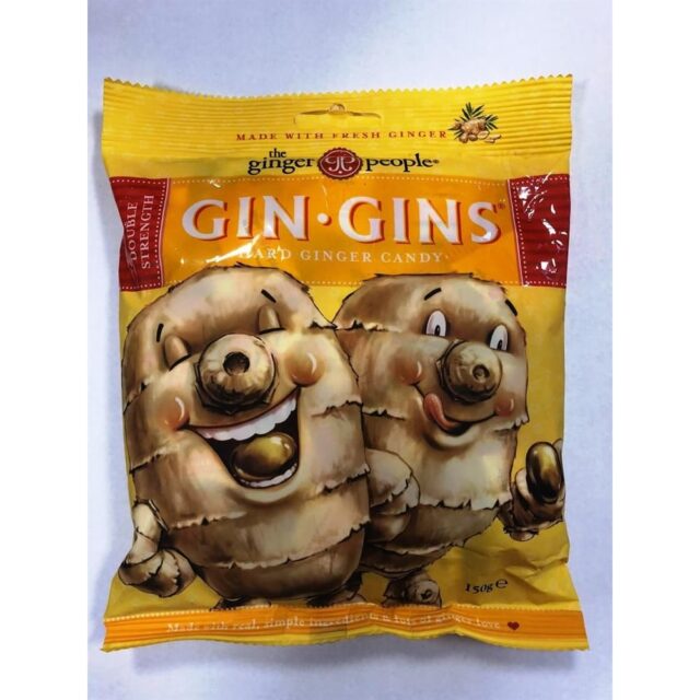 The Ginger People Gin Gins Hard Candy 150g Bag