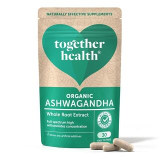 Together Health Organic Ashwagandha KSM-66 WholeRoot 30 Caps