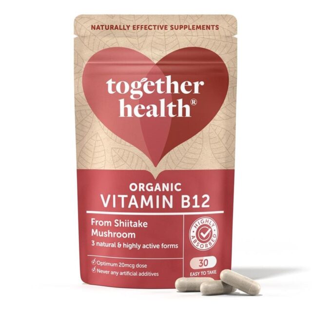 Together Health Organic Mushroom Vitamin B12 30 Caps