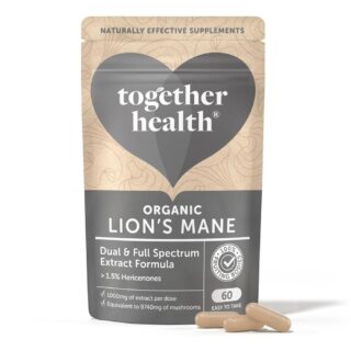 Together Health Organic Lion's Mane Dual Extract Mushroom