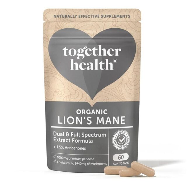 Together Health Organic Lion's Mane Dual Extract Mushroom