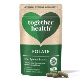 Together Health Natural Folate from Spinach 30 Caps