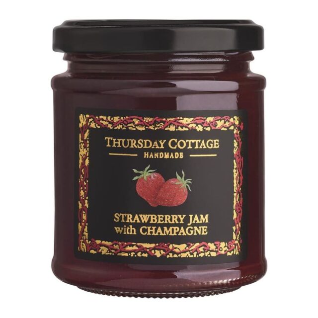 Thursday Cottage Strawberry Jam with Champagne