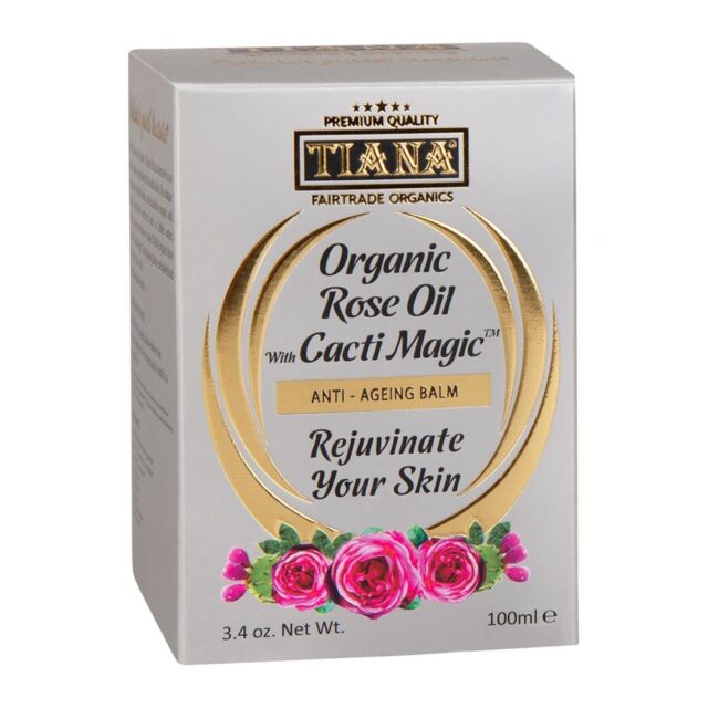 Tiana Organic Anti-Ageing Balm with Organic Rose Oil