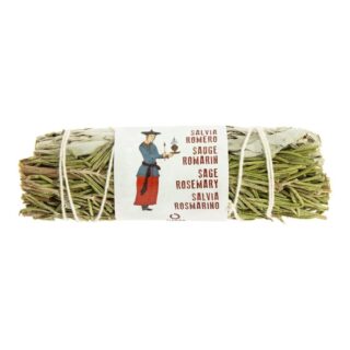 Tierra Zen White Sage & Rosemary Smudging Bundle